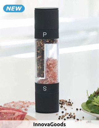 InnovaGoods 2-in-1 Salz- und Pfeffermühle