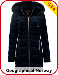 Geographical Norway Damen-Parka «Bilove Lady long», marine