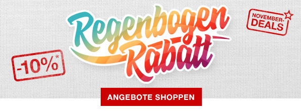 -10% Regenbogen Rabatt