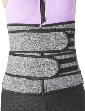 Stützgürtel, grau