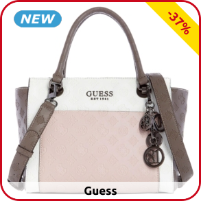 GUESS Handtasche Satchel «Ilenia Society», mehrfarbig