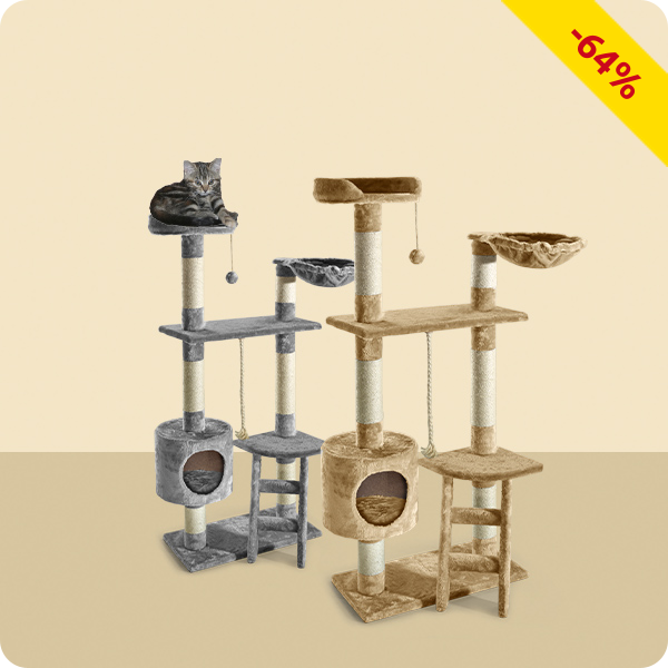 Katzenbaum Ritchie mit Leiter, grau Katzenbaum Ritchie mit Leiter, grau