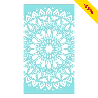 Strandtuch «Mandala», 90 x 180 cm