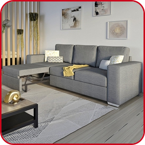 Schlafsofa «Florence», B 233 cm