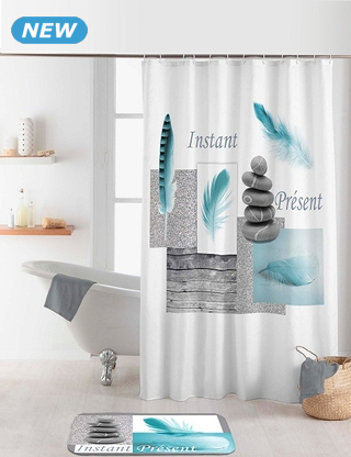 Duschvorhang «Équilibre», 180 x 200 cm
