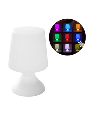 LED-Leuchte «Nomade», kabellos, 16 Farben, mit Fernbedienung
