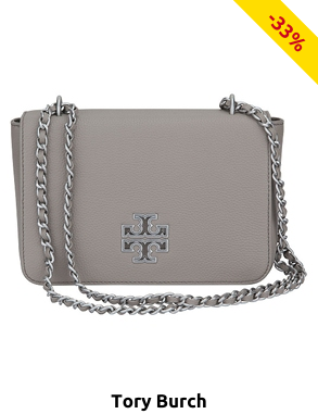 Tory Burch Handtasche, grau