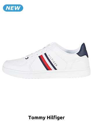 TOMMY HILFIGER Herrensneakers «Lei», weiss