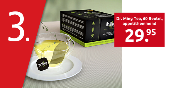 Dr. Ming Tea, 60 Beutel, appetithemmend