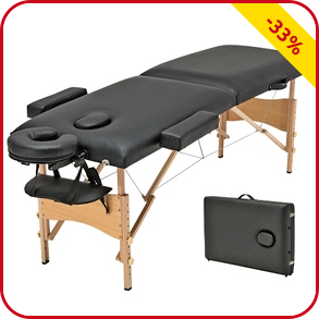 Massagetisch zusammenklappbar, 186 x 60 cm