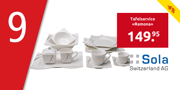 Tafelservice «Ramona»