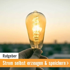 HORNBACH Ratgeber: Strom selbst erzeugen & speichern