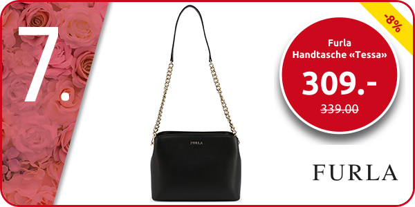 Furla Handtasche «Tessa», schwarz