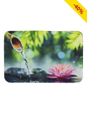 Badteppich «Lotus», 50 x 75 cm