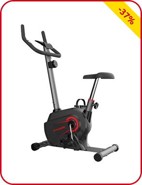 Hometrainer «MO-HT30», 8-stufiger Widerstand, Schwungrad 3,7 kg