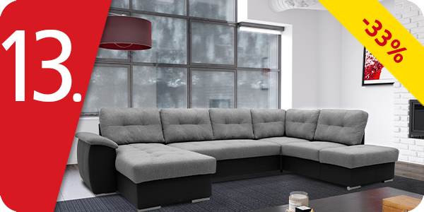 Wohnlandschaft «Ronin 2» mit Gästebettfunktion