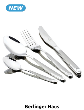 Berlinger Haus Besteckset «Satin», 24-teilig, 6 Personen