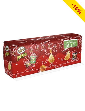 Adventskalender «Pringles», 7 Geschmacksrichtungen