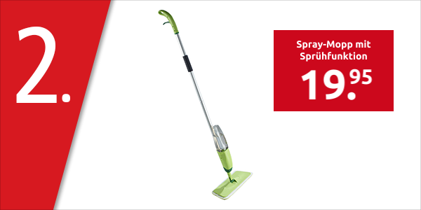 Spray-Mopp mit integrierter Sprühfunktion