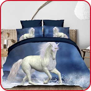 Garnitur «Einhorn», Mikrofaser