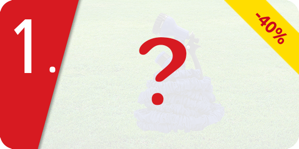 Gartenschlauch Double 22,5 m, Latex