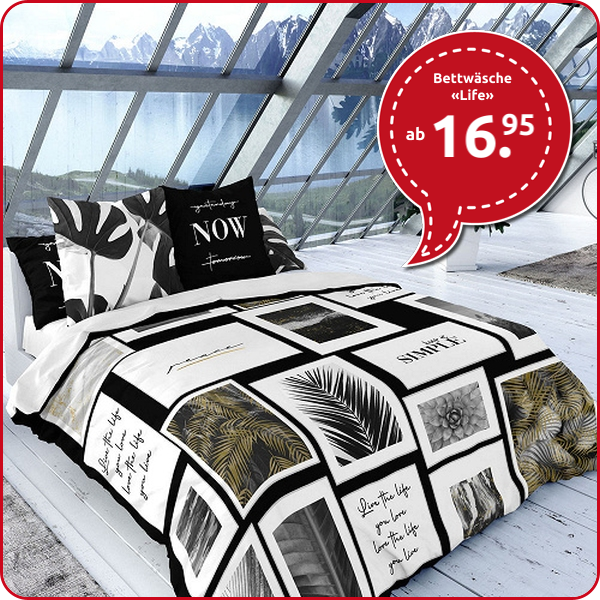 Bettwäsche «Life»