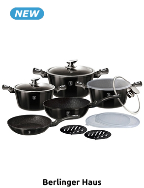 Berlinger Haus Kochtopf-Set, 13-teilig