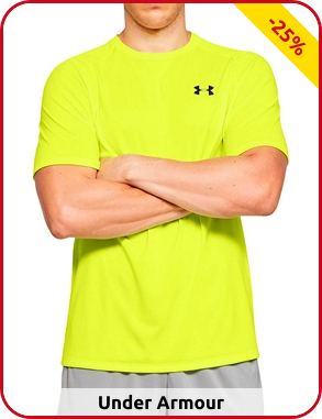 Under Armour T-Shirt für IHN, gelb