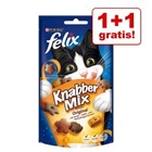 1 + 1 gratis! 2 x 60 g Felix snacks