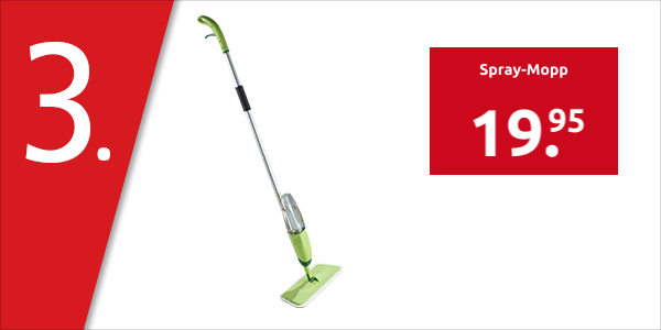 Spray-Mopp mit integrierter Sprühfunktion