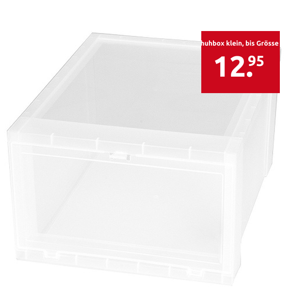 Schuhbox klein, bis Grösse 41