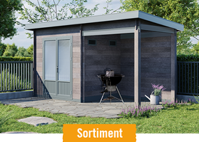 Gartenhäuser aus WPC im HORNBACH Onlineshop