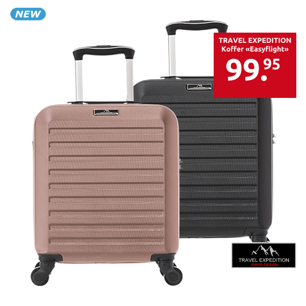 TRAVEL EXPEDITION Koffer «Easyflight», champagne