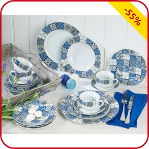 Tafelservice «Lisbonne», 30-teilig