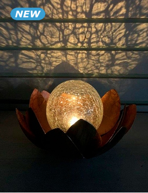 Solarlampe «Lotus »