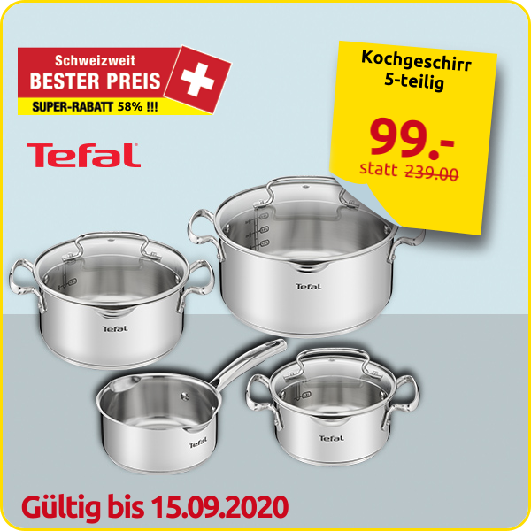 Kochgeschirr Duetto + Tefal