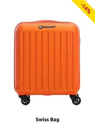 Swiss Bag Koffer «Trolley Cabine Easyjet», orange