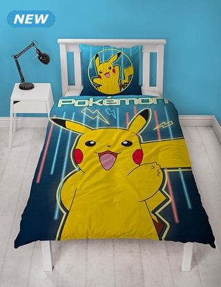 Garnitur «Pokémon» 160 x 200 + 65 x 100 cm