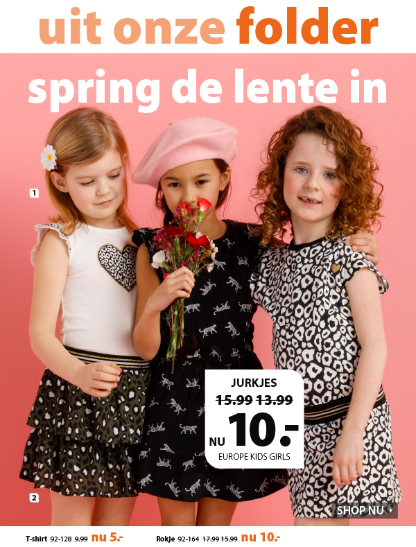 Spring de lente in: De leukste meisjescollectie