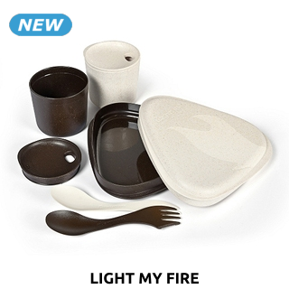 LIGHT MY FIRE Picknickgeschirr «Picnic for 2», 2 Personen, 8-teilig