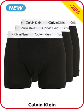 Calvin Klein Boxer, 3er-Pack, schwarz