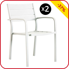 Gartenstühle, 2 Stück