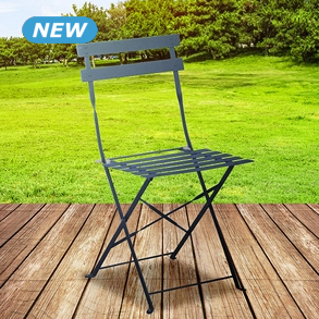 Faltbarer Stuhl «Cuba», 41 x 80 x 46 cm, blau