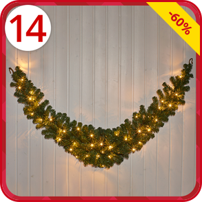 Girlande, 50 LED, 2 Meter