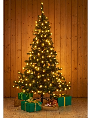 Weihnachtsbaum mit 180 LEDs, 180 cm