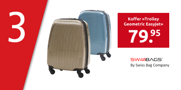 Koffer «Trolley Geometric Easyjet»