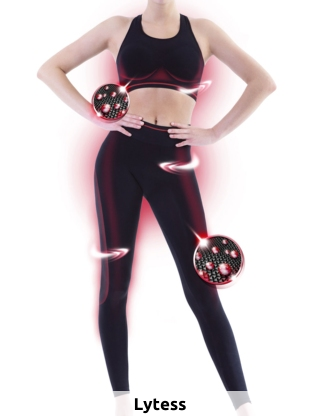 Lytess Sport-BH & Leggings im Set, schwarz