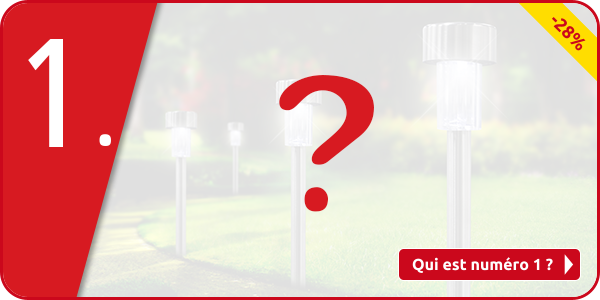 Lampes solaires sur pied, 24 pièces