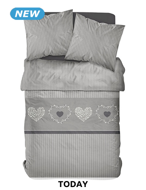 Duvetbezug «Olga» 160 x 210 cm + Pfulmenbezug 65 x 100 cm