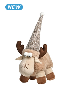 Kuschelig weiches Rentier, L 25 cm
